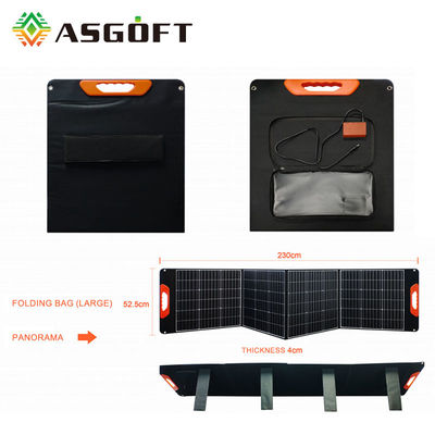 Katlanabilir Silikon Fotovoltaik Monokristal PV Panel Sistemi 200W 300W