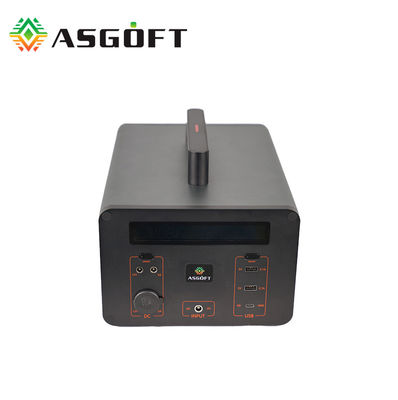 220V Açık Pil Taşınabilir Güç İstasyonu 1000w Güneş Jeneratörü 12V 5A