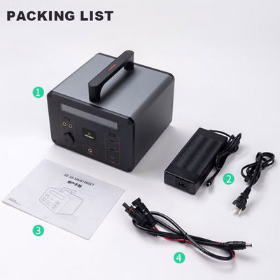 Açık Lifepo4 EV Şarj Taşınabilir Güç İstasyonu 300w 220v RV Seyahat İçin Acil Durum
