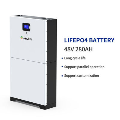 Ev İçin 8000 Döngü 280ah Güneş İstiflenebilir 48v Lifepo4 Enerji Depolama Pil Powerwall