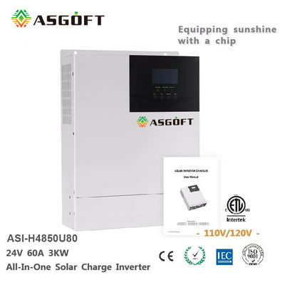 3Kw 4Kw 5Kw 6Kw Tek Fazlı Kapalı Izgara MPPT Solar İnverter 220V ODM