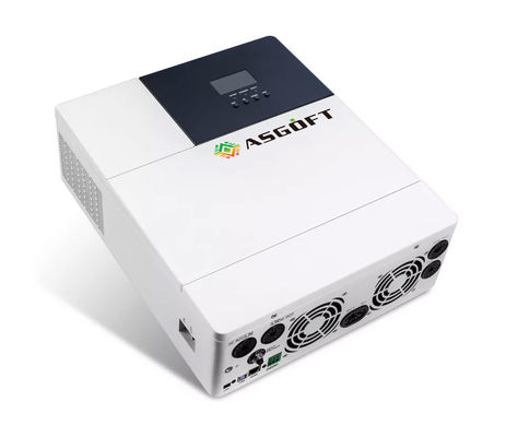 MPPT Hibrit 5KW Kapalı Izgara Solar İnverter 48V 80A Akıllı WiFi kontrolü