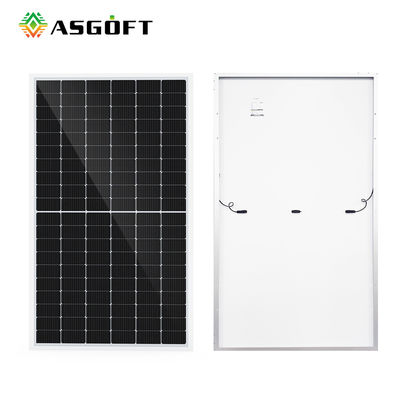 Ev Enerji Depolama Sistemi için Esnek Güneş Monokristal PV Paneller Mono Yarım Hücre 100watt 150 Watt 500w