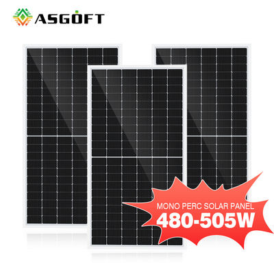 500W 182x182mm Güneş Fotovoltaik Monokristal PV Panel Hücresi 132 adet