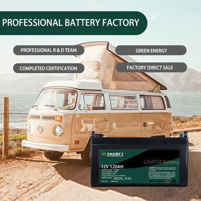 Ev Güneş Enerjisi Depolama için LiFePo4 120AH 12V Lityum Pil Paketi