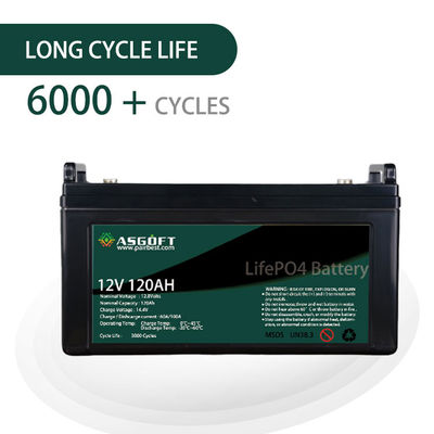 EV için Özel İyon Lityum Lifepo4 12v 120AH Pil Paketleri