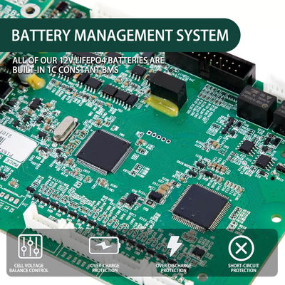 EV için Özel İyon Lityum Lifepo4 12v 120AH Pil Paketleri