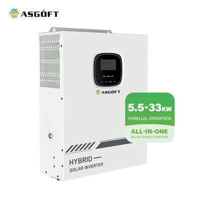 Hibrit Solar 5000w 5kw İnverter 48v Ev ve Devlet İçin Şebekeye Bağlı İnverter