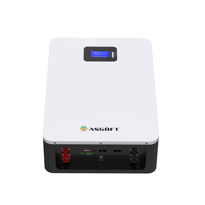 48v 51V Lifepo4 Pil Lityum 100Ah 5.12kwh 10kw Lcd Ekranlı Dahili BMS Powerwall
