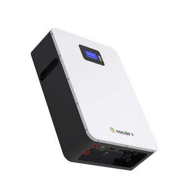 48v 51V Lifepo4 Pil Lityum 100Ah 5.12kwh 10kw Lcd Ekranlı Dahili BMS Powerwall