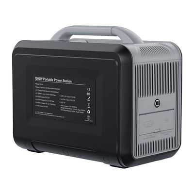 1200 W 2000 Wh 5 V 12 V Şarj Güç Istasyonu Güç Bankası USB * 4 PD * 4 DC * 2 Açık Güç Kaynağı Taşınabilir Şarj Cihazı