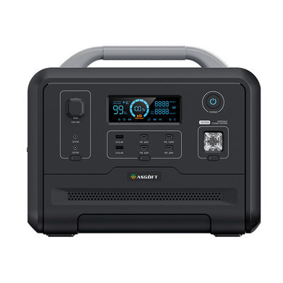 1200 W 2000 Wh 5 V 12 V Şarj Güç Istasyonu Güç Bankası USB * 4 PD * 4 DC * 2 Açık Güç Kaynağı Taşınabilir Şarj Cihazı