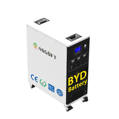 BESS Portable 6Kwh lifepo4 Pil Paketi 3KW invertör çıkışı Mobil Nesil
