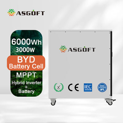 BESS Portable 6Kwh lifepo4 Pil Paketi 3KW invertör çıkışı Mobil Nesil