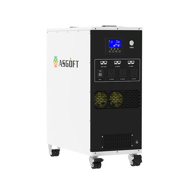 3000W İnverter Taşınabilir Mobil Güç ile Akıllı Şarj 6Kwh lifepo4 Pil