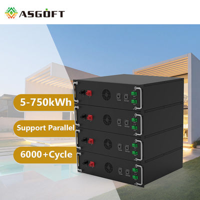 Yüksek Voltajlı Raf Tarzı Lifepo4 Bataryası 15kwh 20kwh 30kw 50kw 100Kw Endüstriyel Enerji Sistemi