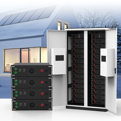 100kwh ticari güneş enerjisi depolama bataryası 200KWH Lifepo4 Hibrit Inverter Bataryası Enerji Sistemi