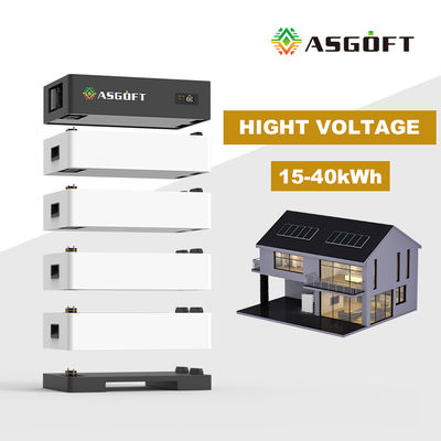 Yüksek Voltajlı 100Ah güneş jeneratörü 15kwh-40kw Yüklenebilir enerji depolama bataryası 100Ah ev lityum iyon bataryaları