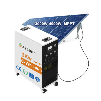 3000W güneş enerjisi santrali jeneratörü 86kg 0C~55C Şarj sıcaklığı