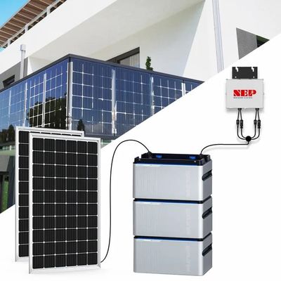 Plug And Play Balkon Bataryalı Güneş Sistemi Mikro Inverter Balkon Bataryası