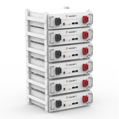 Yüklenebilir 51.2V LiFePO4 Enerji Depolama Bataryası 5KWH-30KWH UL Sertifikasyonu