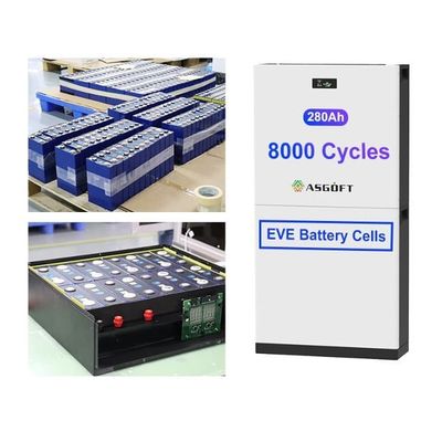 51.2V 300Ah 15kwh Lityum İyon LiFePO4 Pil Paketi Enerji Depolama Güneş Pil
