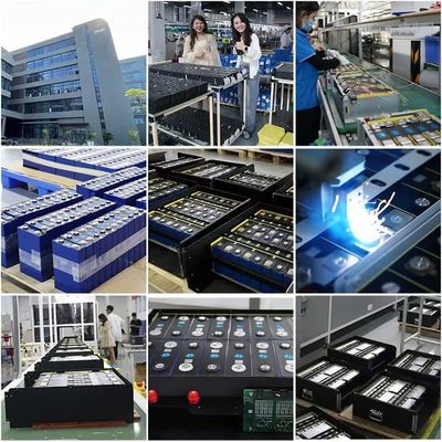 51.2V 100Ah 5kWh Lifepo4 Batarya Paketi Ev Enerji Depolama için BMS Serve Rack ile