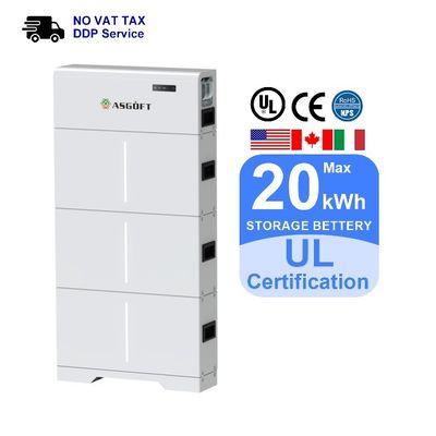 Yüksek Voltajlı LiFePO4 Pil Paketi 20kwh Enerji Depolama Lityum İyon Pilleri