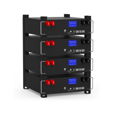 51.2V 5Kwh Güneş LFP4 AKKU Lityum İyon Pil Paketi 48V 100Ah LiFePO4 Pil