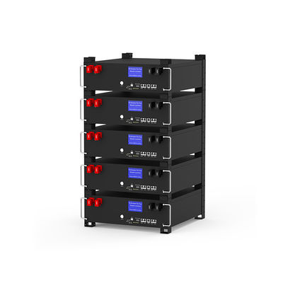 10 yıllık garanti AB Stock 6000 Döngü Süreleri 51.2v 100ah 5kwh Lifepo4 Plug-And-Play Enerji Depolama Pil Paketi
