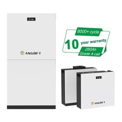 10 Yıllık Garanti 51.2V 280Ah 15kWh Lifepo4 Yüklenebilir Enerji Depolama Pil