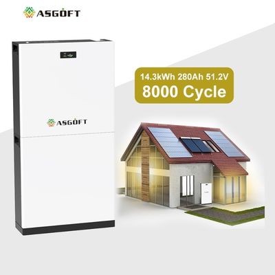 280Ah 15kwh 51.2V Lifepo4 Ev endüstriyel ticari kullanım için lityum iyonlu pil